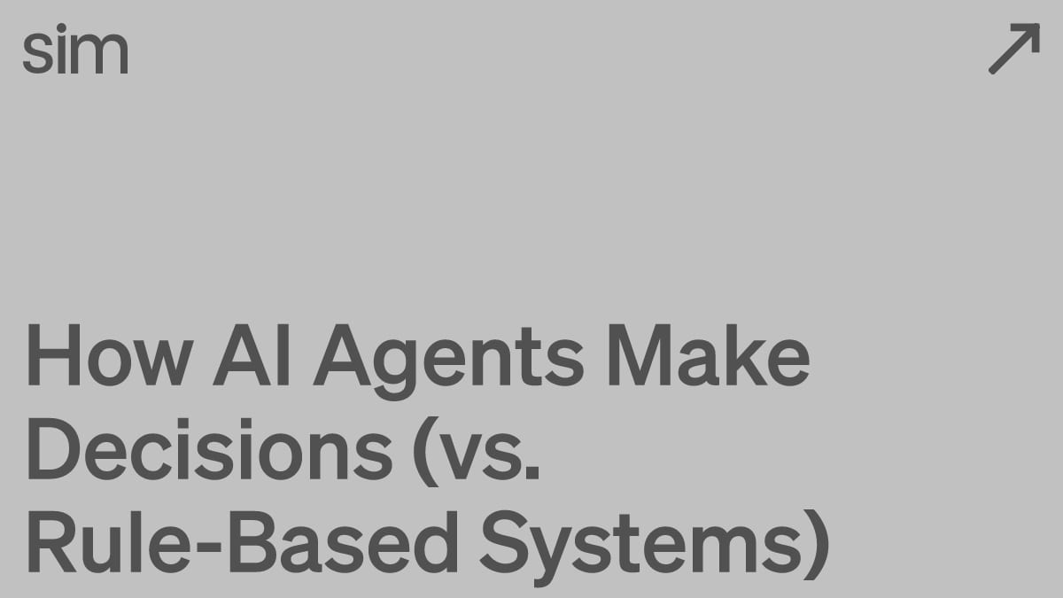 How AI Agents Make Decisions (vs. Rule-Based Systems)